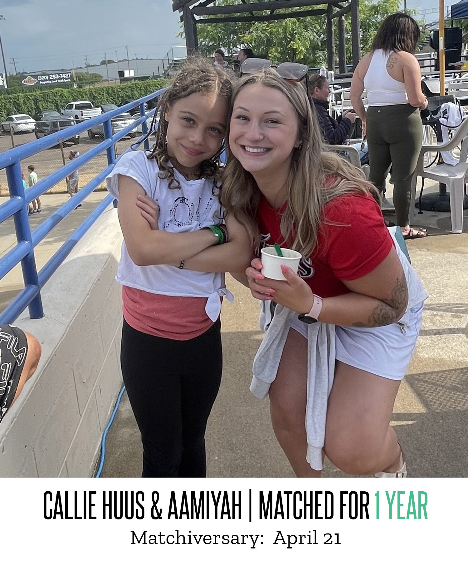 Callie and Aamiyah 1 Year Matchiversary 2024