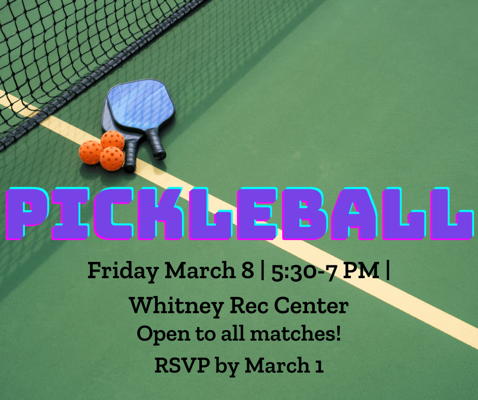 Pickleball at Whitney Rec Center, March 8, 2024