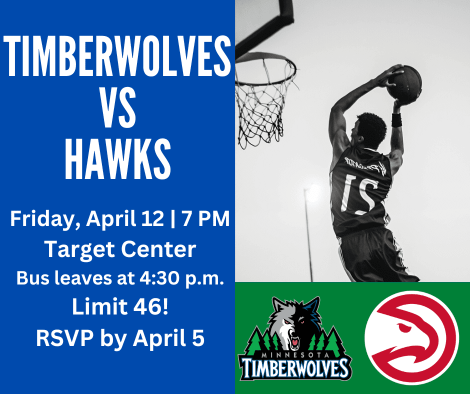 Bus to watch Timberwolves vs Hawks, April 12