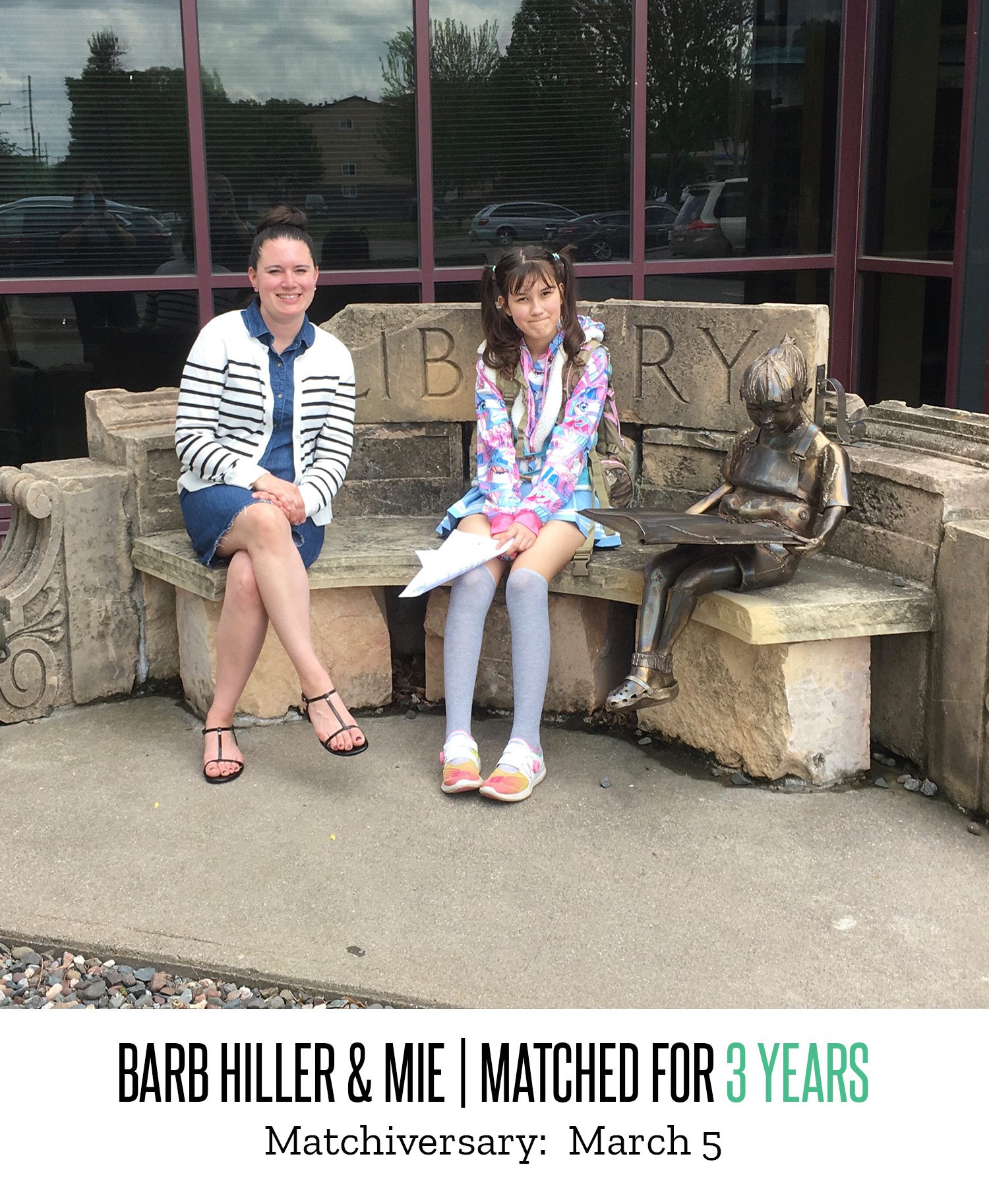 Barb Hiller and Mie 3 Year Matchiversary 2024