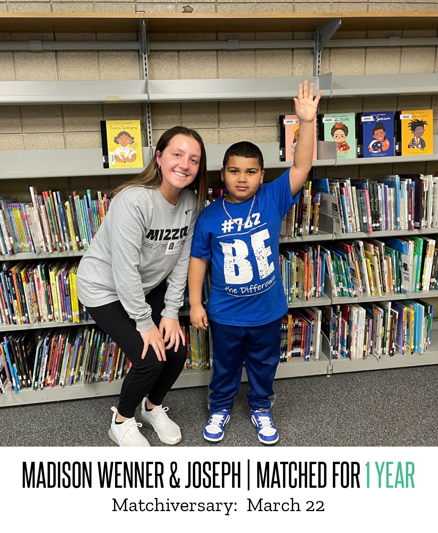 Madison Wenner and Joseph 1 Year Matchiversary 2024