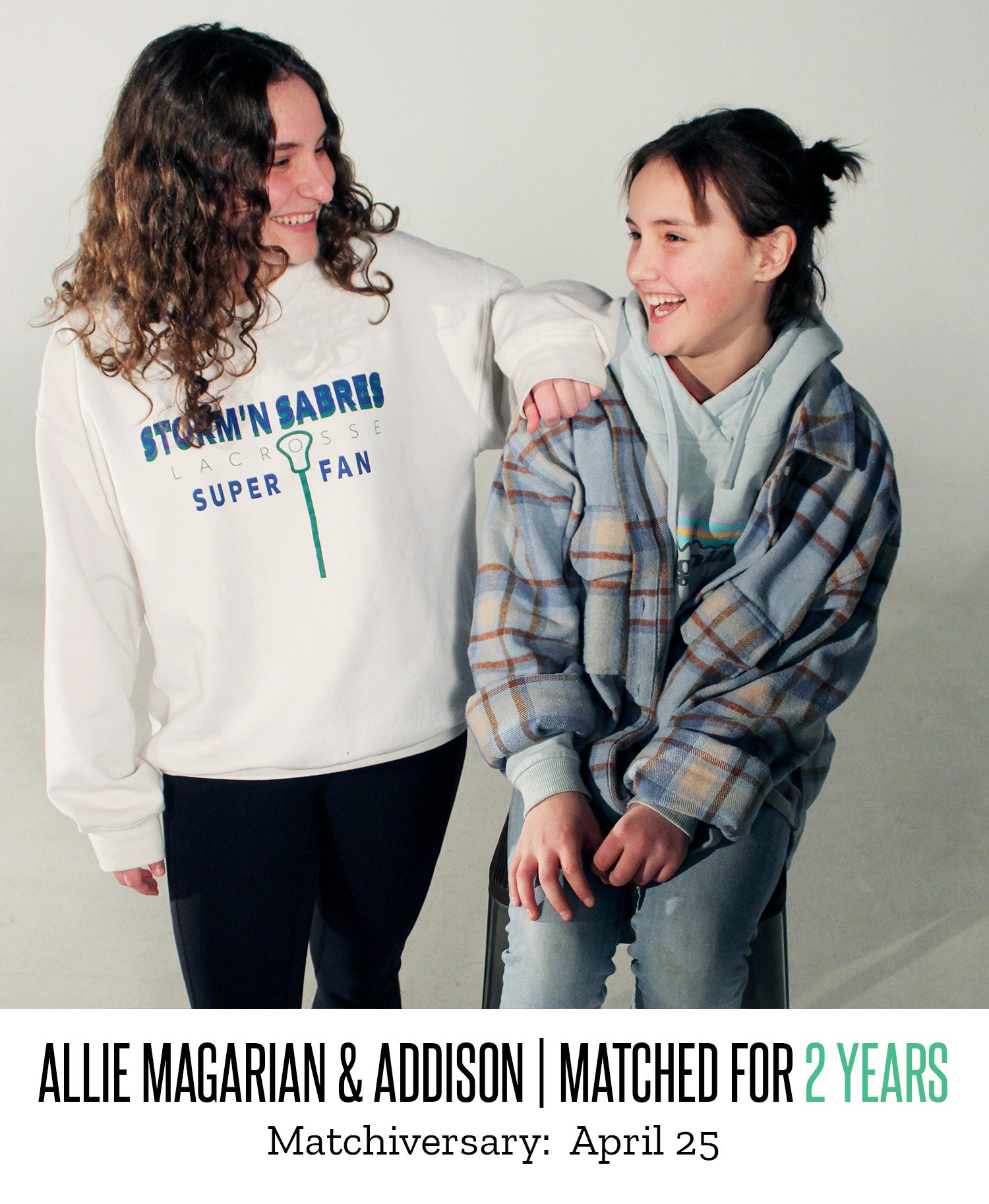 Allie Magarian and Addison 2 Year Matchiversary 2024
