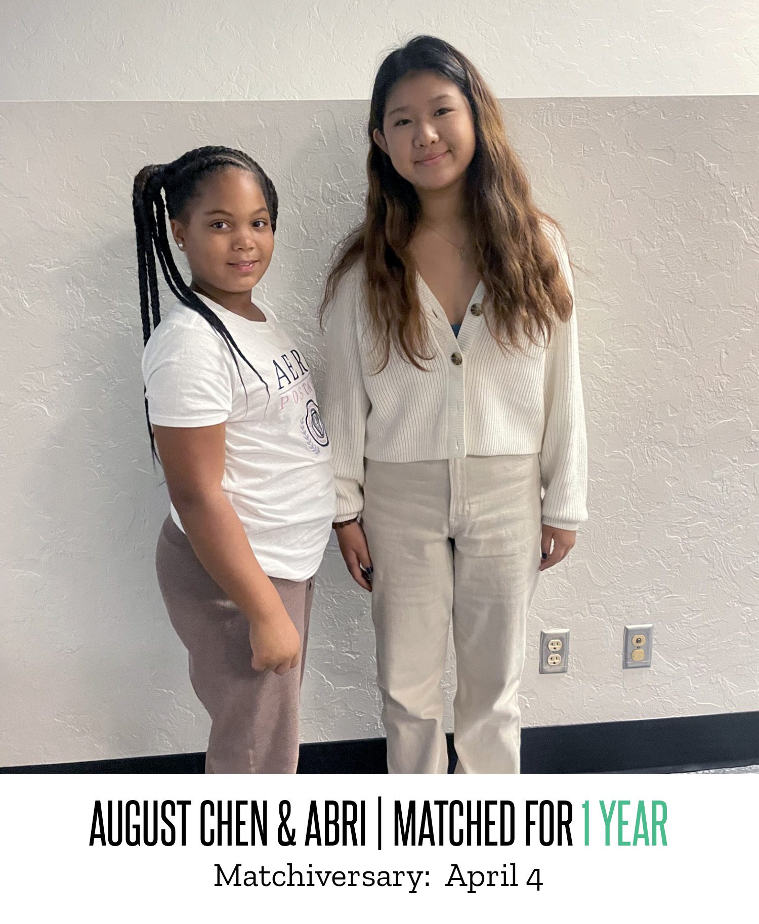 August Chen and Abri 1 Year Matchiversary 2024