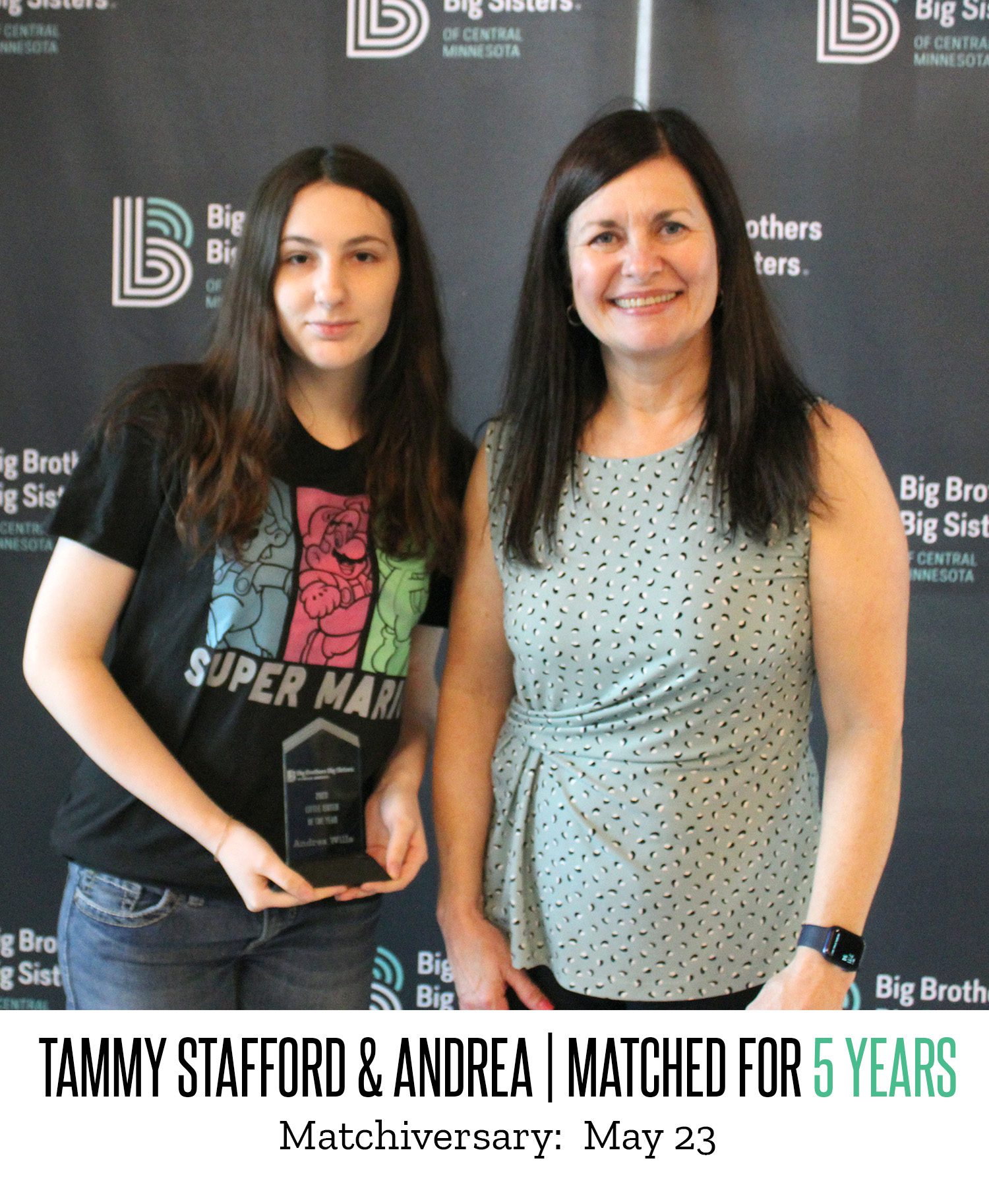 Tammy Stafford and Andrea 5 Year Matchiversary 2024