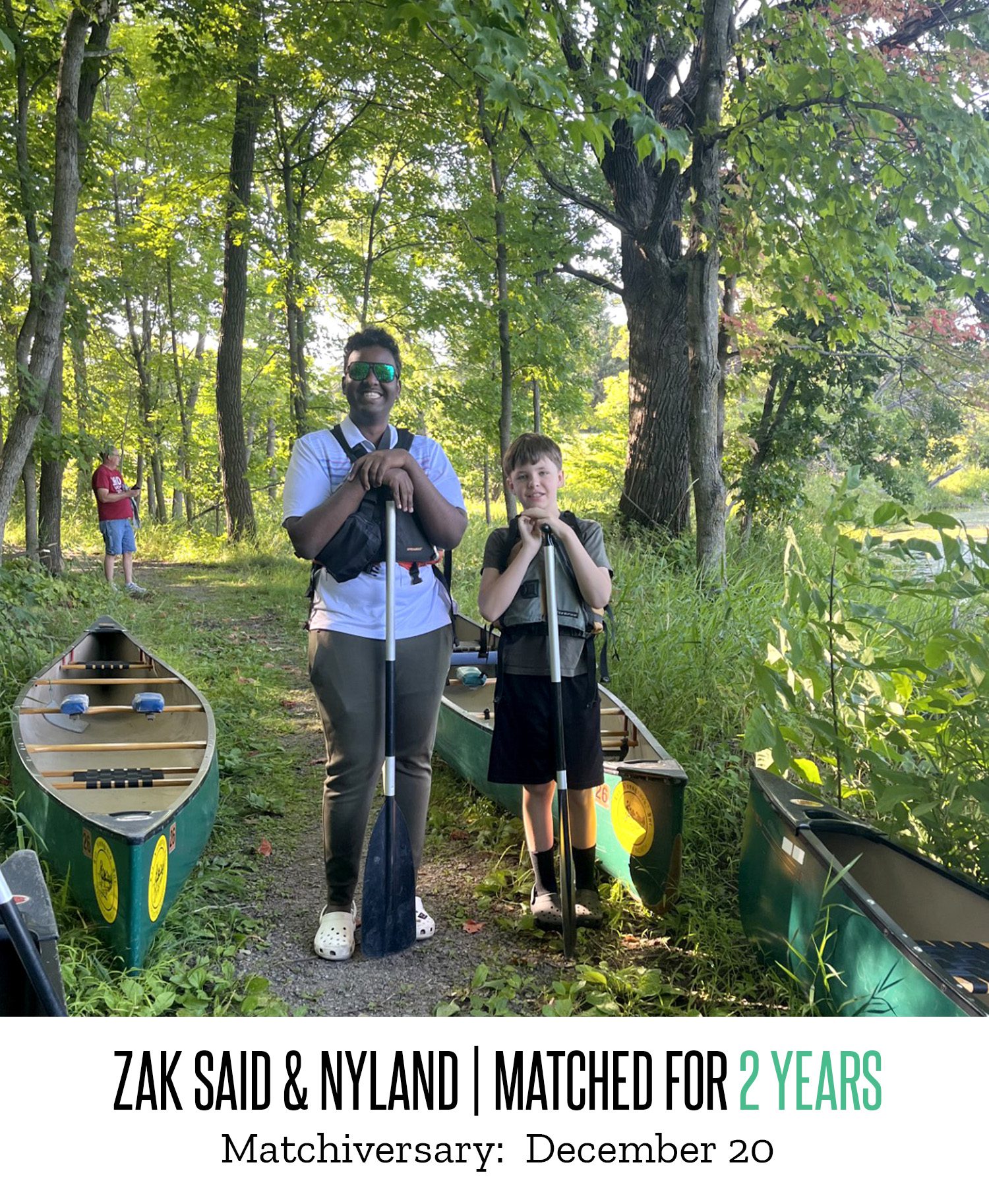 Zak Said and Nyland 2 Year Matchiversary